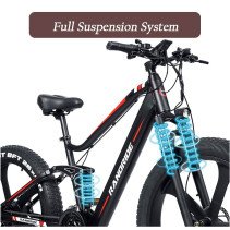 RANDRIDE YX90M 1000W 13.6Ah elektrinis dviratis FATBIKE