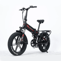 RANDRIDE YX20M 1000W 17Ah sulankstomas elektrinis dviratis FATBIKE