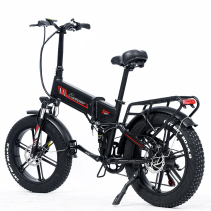 RANDRIDE YX20M 1000W 17Ah sulankstomas elektrinis dviratis FATBIKE
