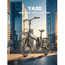 RANDRIDE YA20 350W 12.8Ah sulankstomas elektrinis dviratis