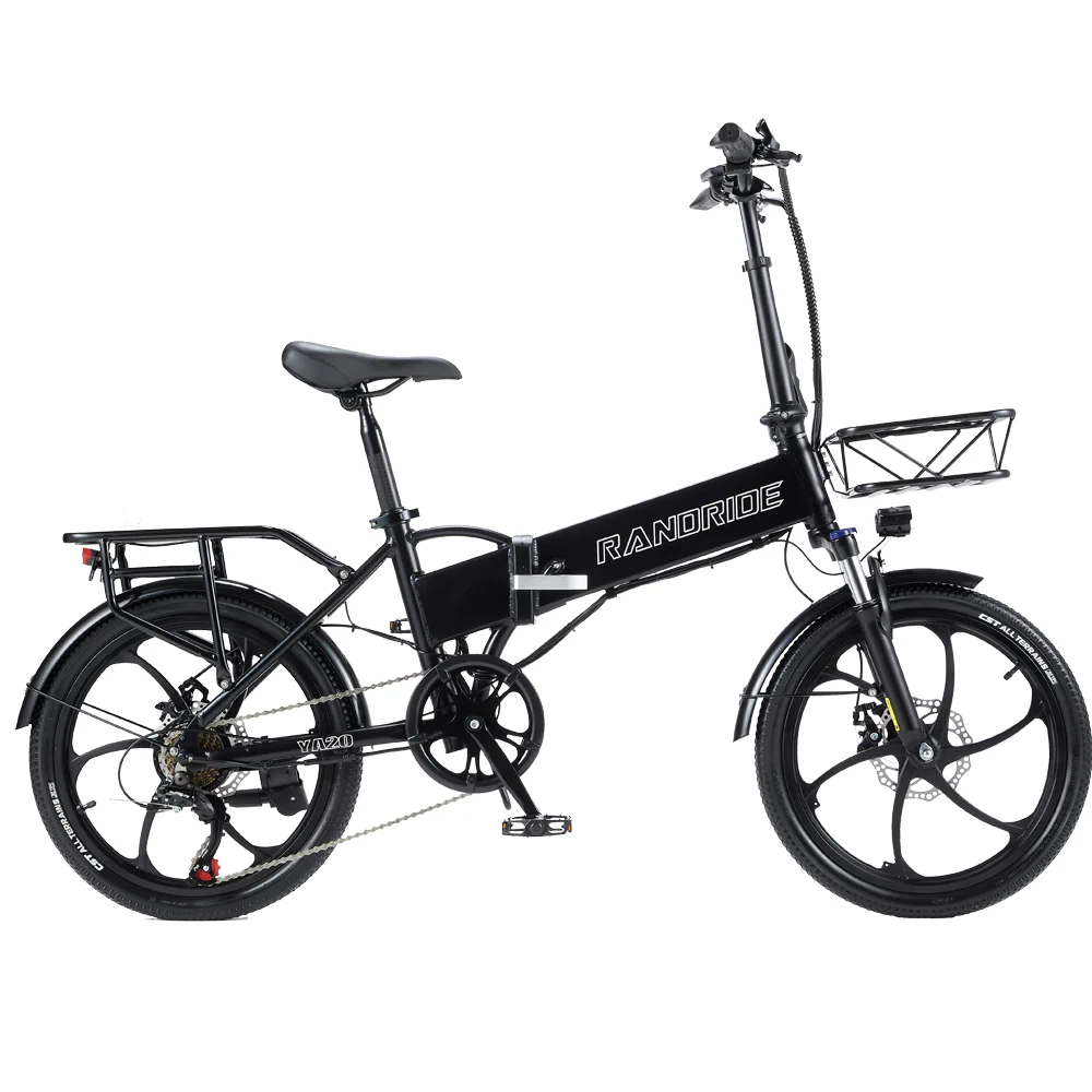 RANDRIDE YA20 350W 12.8Ah sulankstomas elektrinis dviratis