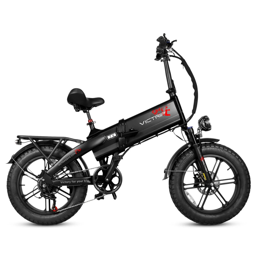 VICTRIP T6 500W 55Ah sulankstomas elektrinis dviratis