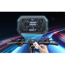 HALO KNIGHT T107 Max 8000W 72V 50Ah elektrinis paspirtukas