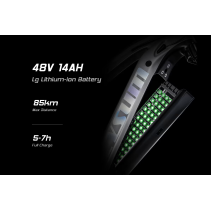 Cysum Speedy 29 M520 500W LG 14Ah elektrinis kalnų dviratis