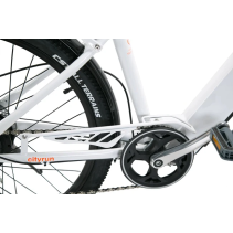 Cysum Cityrun 26 250W 10Ah elektrinis miesto dviratis su krepšiu ir bagažine