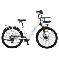 Cysum X-City 250W 48V 10.4Ah elektrinis miesto dviratis su krepšiu ir bagažine