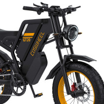 COSWHEEL GT20 MAX 2000W Samsung 60V 40Ah galingas elektrinis dviratis
