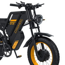 COSWHEEL GT20 PRO 3000W 40Ah dviejų variklių elektrinis dviratis