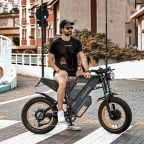 COSWHEEL GT20 PRO 3000W 40Ah dviejų variklių elektrinis dviratis