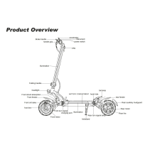 Freeboy H9 6000W 30Ah elektrinis off-road paspirtukas su dvigubu varikliu