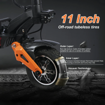 Freeboy H9 6000W 30Ah elektrinis off-road paspirtukas su dvigubu varikliu