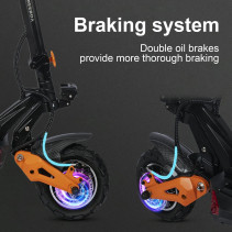 Freeboy H9 6000W 30Ah elektrinis off-road paspirtukas su dvigubu varikliu