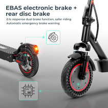 iScooter i9 MAX elektrinis paspirtukas 500W - 35 km/h, 40 km nuotolis