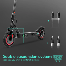 iScooter i9 MAX elektrinis paspirtukas 500W - 35 km/h, 40 km nuotolis