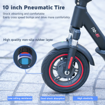 iScooter i10 elektrinis paspirtukas 650W - 40 km/h, 45 km nuotolis