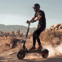 iScooter iX5S elektrinis paspirtukas 1000W - 45 km/h, 65 km nuotolis