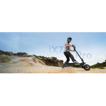 iScooter iX7 Pro elektrinis paspirtukas 2000W – 60 km/h, 85 km nuotolis