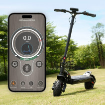 iScooter iX7 Pro elektrinis paspirtukas 2000W – 60 km/h, 85 km nuotolis