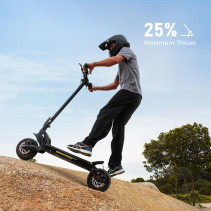 iScooter iX7 Pro elektrinis paspirtukas 2000W – 60 km/h, 85 km nuotolis