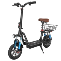 iScooter i12 500W elektrinis paspirtukas su sėdyne – 35 km nuotolis