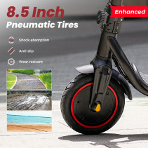 iScooter W5 500W elektrinis paspirtukas - 30 km/h, 30 km nuotolis