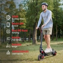 iScooter W8 elektrinis paspirtukas 500W – 40 km/h, 42V 10.4Ah