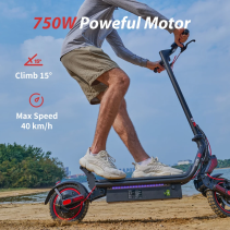 iScooter W8 elektrinis paspirtukas 500W – 40 km/h, 42V 10.4Ah