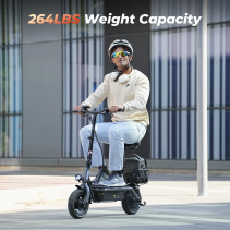 iScooter F3 elektrinis paspirtukas su sėdyne 1000W - 45 km/h