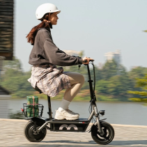 iScooter F2 elektrinis paspirtukas su sėdyne 500W - 30 km/h
