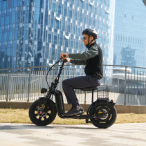 iScooter F7 1000W elektrinis paspirtukas su sėdyne - 45 km/h