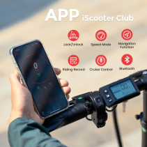 iScooter F7 1000W elektrinis paspirtukas su sėdyne - 45 km/h