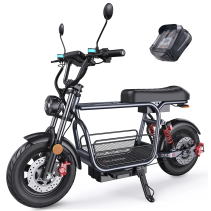 iScooter DX5 1500W elektrinis paspirtukas su sėdyne - 55 km/h