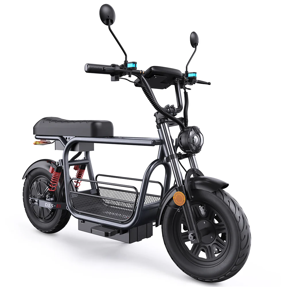 iScooter DX5 1500W elektrinis paspirtukas su sėdyne - 55 km/h