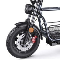 iScooter DX5 1500W elektrinis paspirtukas su sėdyne - 55 km/h