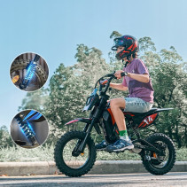 iScooter A14 elektrinis motociklas vaikams 500W - iki 27 km/h