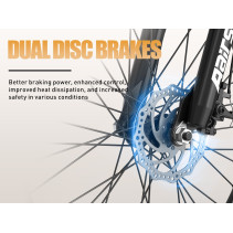 Aairsk SU7 Elektrinis Dviratis 400W 36V 13Ah Miesto E-Bike su Shimano 7