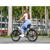 Aairsk SU7 Elektrinis Dviratis 400W 36V 13Ah Miesto E-Bike su Shimano 7
