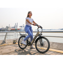 Aairsk SU7 Elektrinis Dviratis 400W 36V 13Ah Miesto E-Bike su Shimano 7