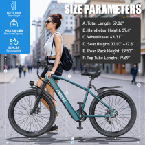 Aairsk GT300 elektrinis dviratis 400W 36V 24 - iki 64 km