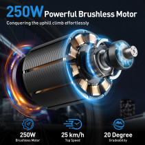 Aairsk GT300 elektrinis dviratis 400W 36V 26 - iki 64 km
