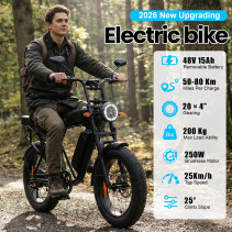 Aairsk X5 Elektrinis Dviratis 500W 48V 15Ah 20" Fat Tire Shimano