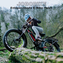 JABOBIKE Robin 500W Elektrinis Fatbike 48V 13Ah iki 45 km/h