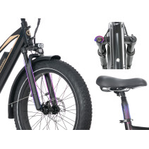JABOBIKE Robin Pro 500W Elektrinis Fatbike 48V 20Ah | 45 km/h