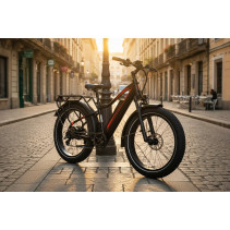 JABOBIKE Robin Pro 500W Elektrinis Fatbike 48V 20Ah | 45 km/h