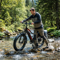 JABOBIKE Robin Pro 500W Elektrinis Fatbike 48V 20Ah | 45 km/h