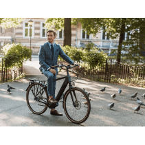 JABOBIKE Henry elektrinis miesto dviratis 250W 36V 14Ah | iki 140 km