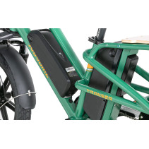 JABOBIKE Transer 500W elektrinis krovininis dviratis 26Ah iki 220km