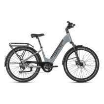JOBOBIKE Lyon Pro elektrinis dviratis – mid motor 250W e-bike iki 150 km