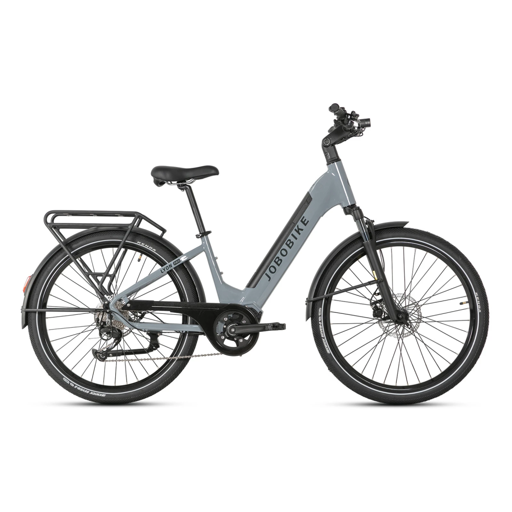 JOBOBIKE Lyon Pro elektrinis dviratis – mid motor 250W e-bike iki 150 km