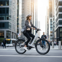 JOBOBIKE Luxe elektrinis dviratis – mid motor su diržine pavara iki 180 km